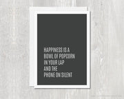 Greeting Card - Happiness Is...