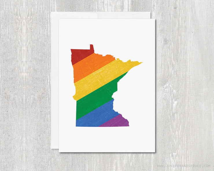 Greeting Card - Minnesota Pride