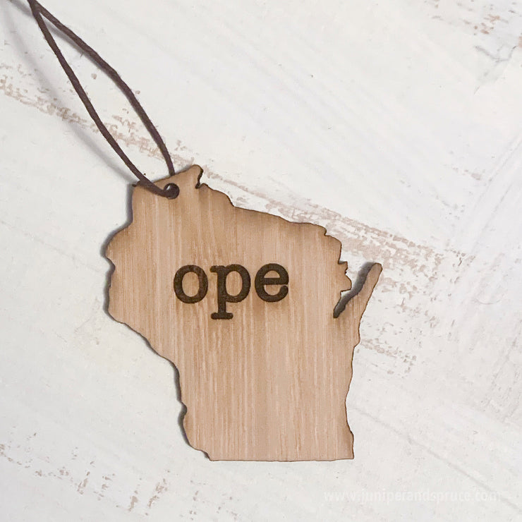 Ornament - Wisconsin Outline