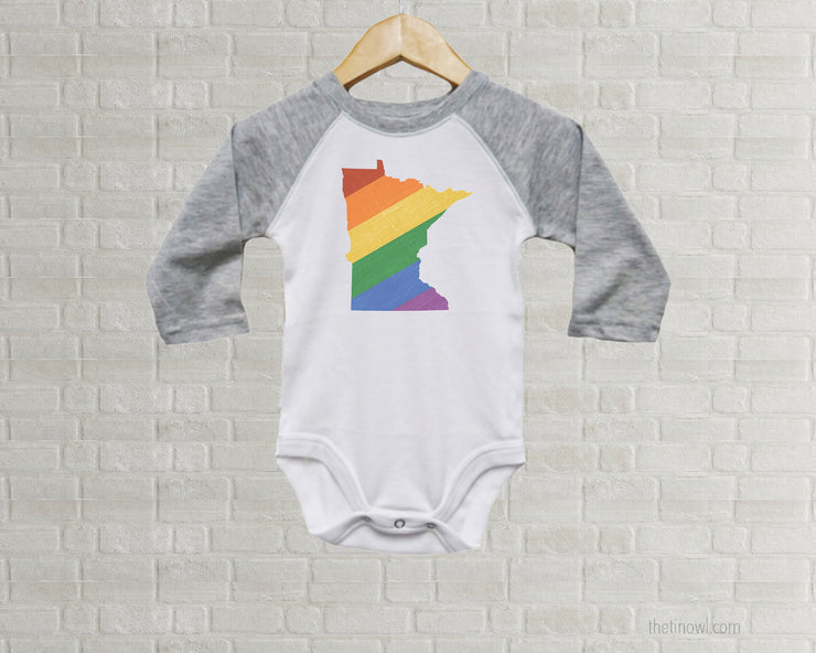 Baby Romper - Minnesota Pride