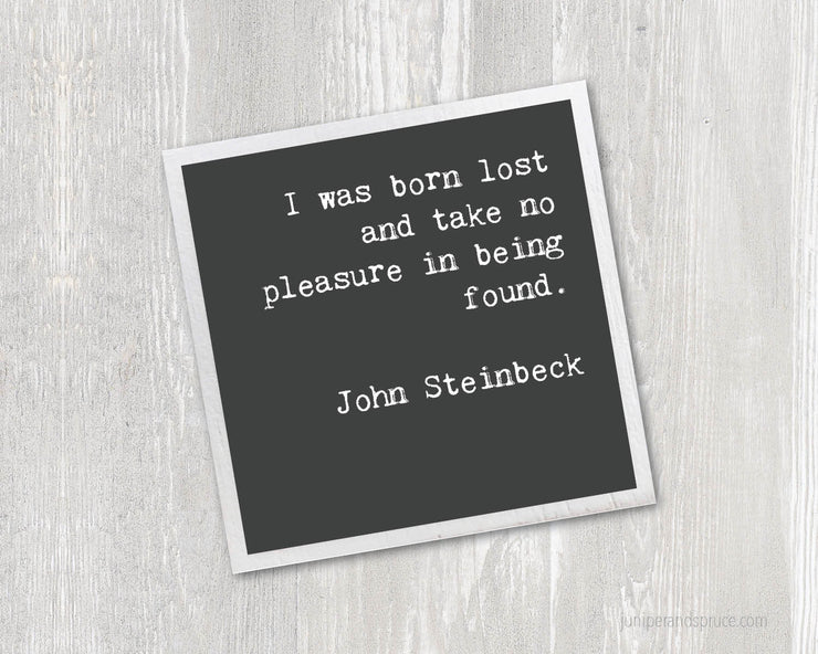 Magnet - John Steinbeck Quote