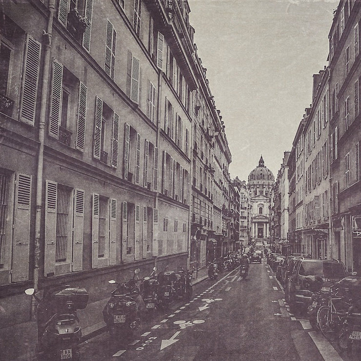 Paris Photography | The Streets of Paris Black & White Photograph