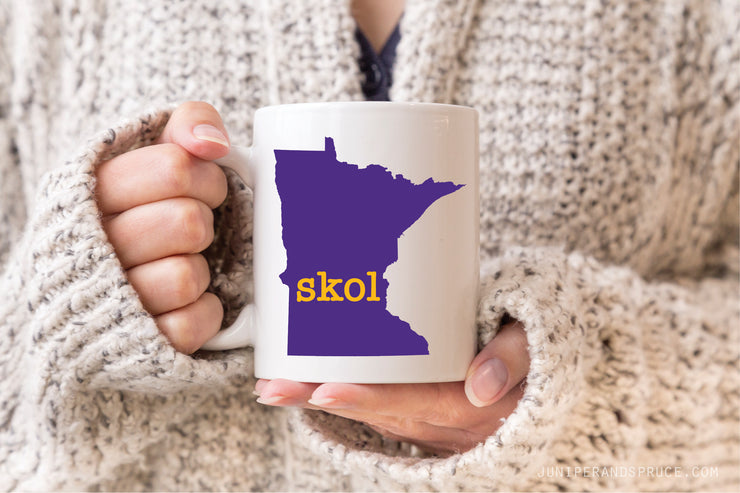 Coffee Mug - Skol Vikings Minnesota