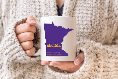Coffee Mug - Skolfda! Minnesota Vikings